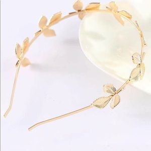 Gold headband